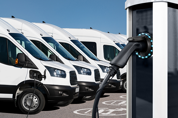 Commerical EV Charging for Fleet vehicles by SuperGreen Solutions